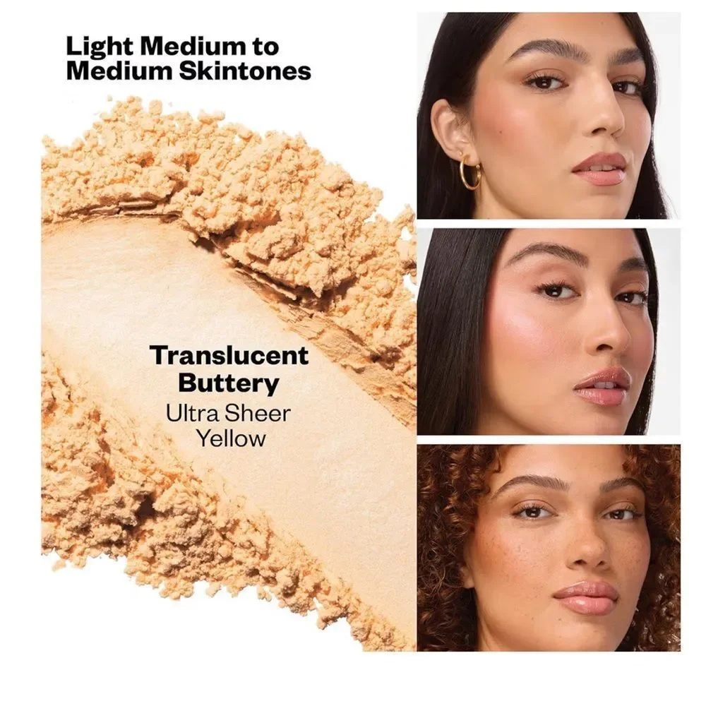 Kosas Cloud Set Loose Powder - Translucent Setting Powder (Ultra Sheer Yellow)